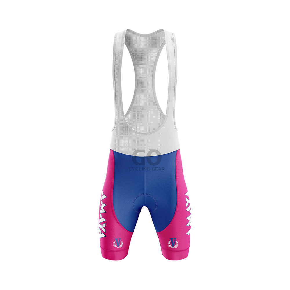 Amaya Seguros Team Retro Cycling Pants with white bib
