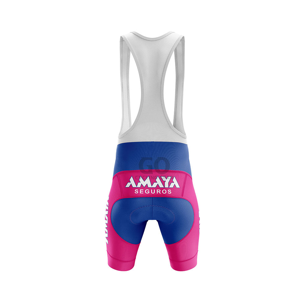 Amaya Seguros Team Retro Cycling Pants Photos