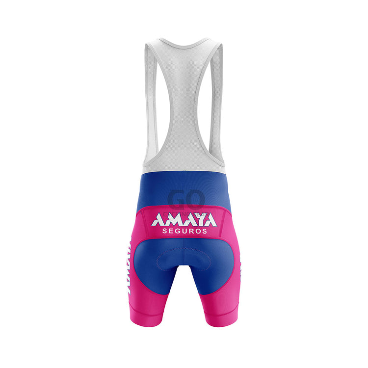 Amaya Seguros Team Retro Cycling Pants Photos