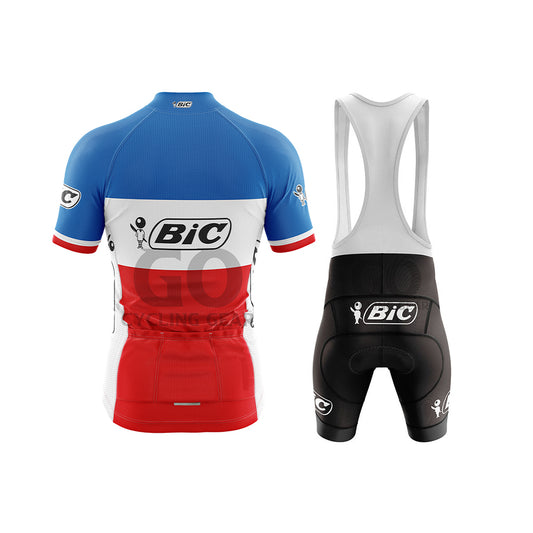 BIC France Short Sleeve Retro Cycling Kits