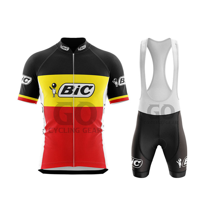 BIC Germany Short Sleeve Retro Cycling Kit