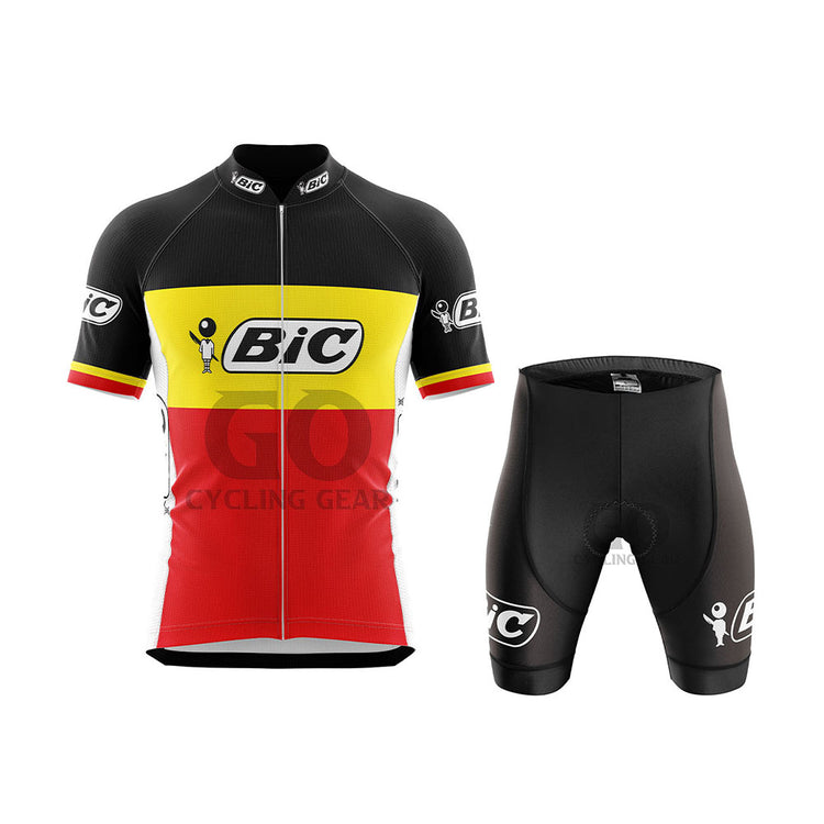 BIC Germany Short Sleeve Retro Cycling Kit