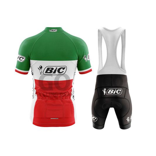 BIC Italy Short Sleeve Retro Cycling Kit