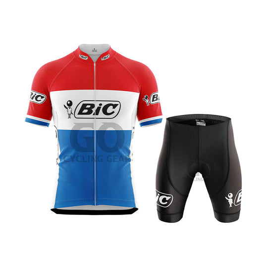BIC Netherlands Short Sleeve Retro Cycling Kit