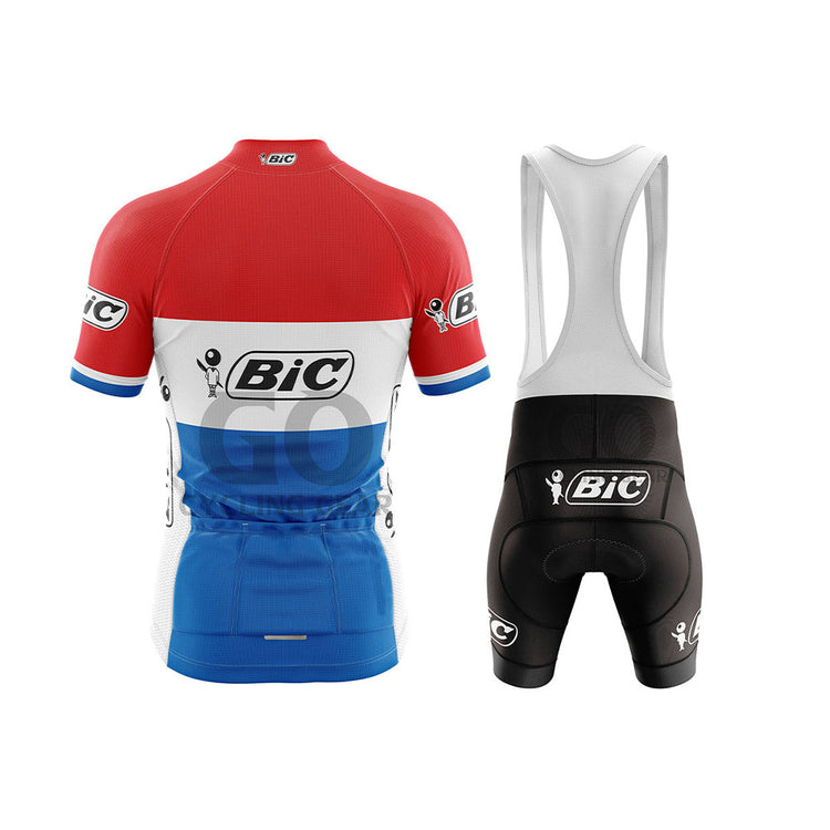 BIC Netherlands Short Sleeve Retro Cycling Kit