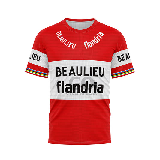 Beaulieu Flandria Retro Cycling Shirt