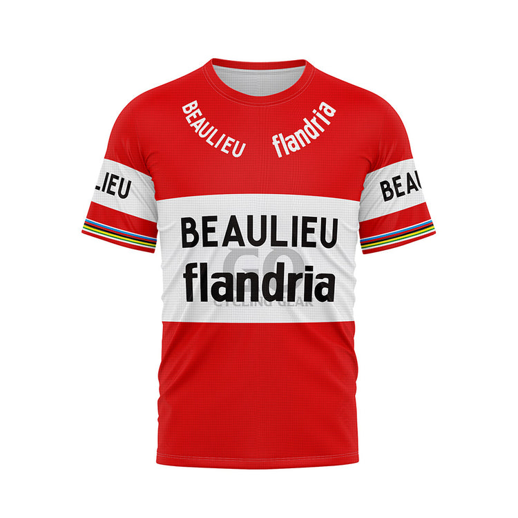 Beaulieu Flandria Retro Cycling Shirt