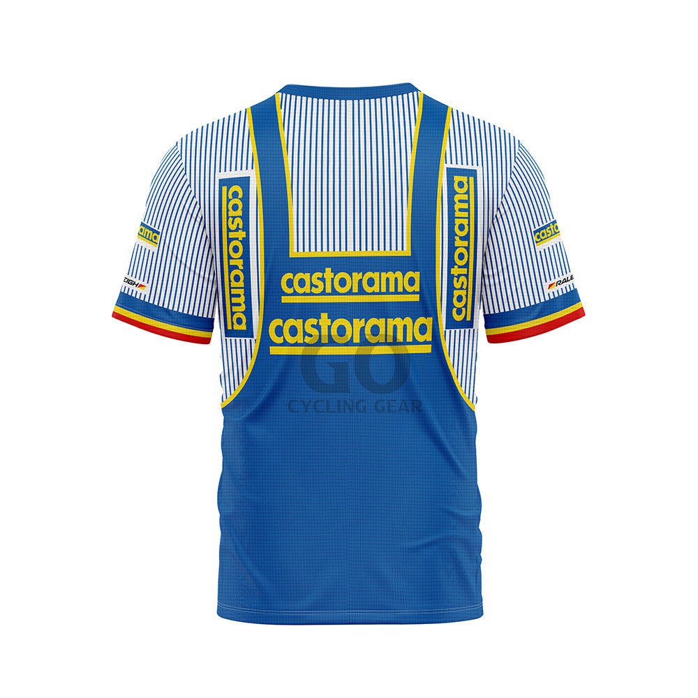 Castorama Cycling Retro Short Sleeve Bike T-Shirt