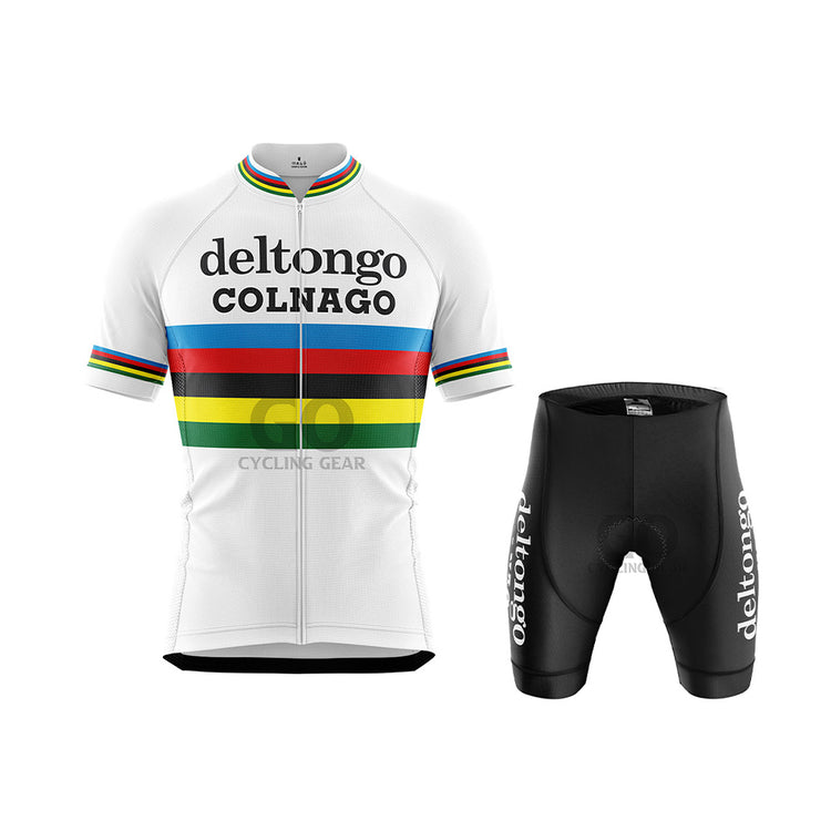 Del Tongo Colnago Champion Retro Cycling Kit