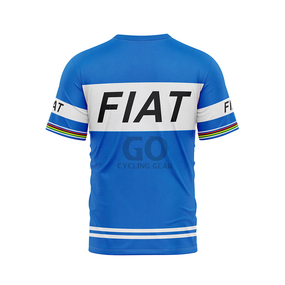 FIAT France Cycling T-Shirt Back