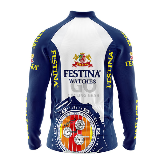 Festina Long Sleeve Cycling Jersey 1997