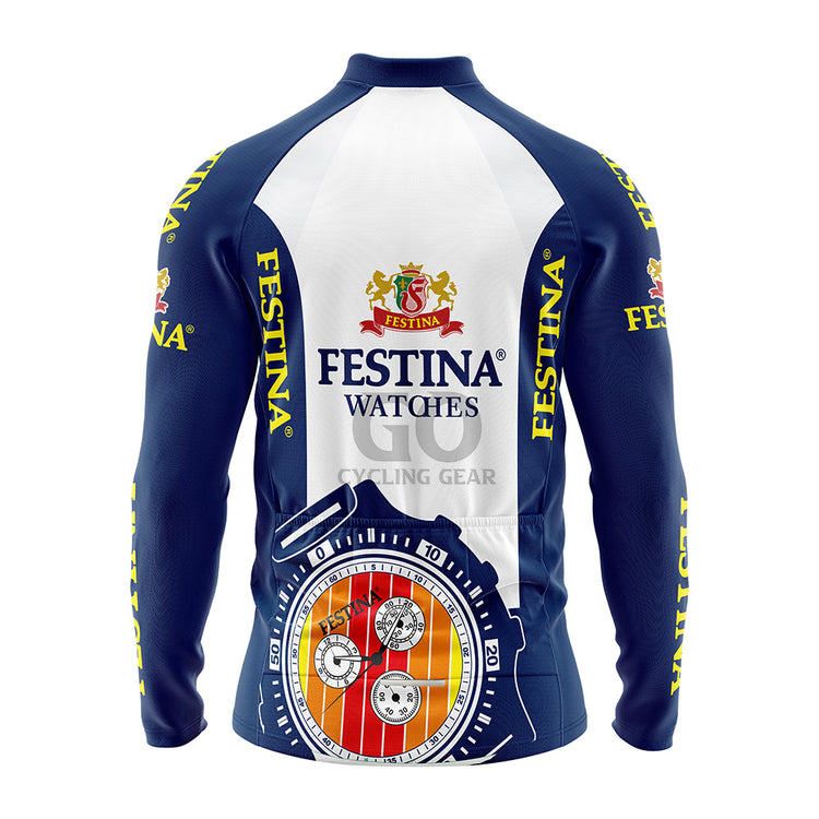 Festina Long Sleeve Cycling Jersey 1997