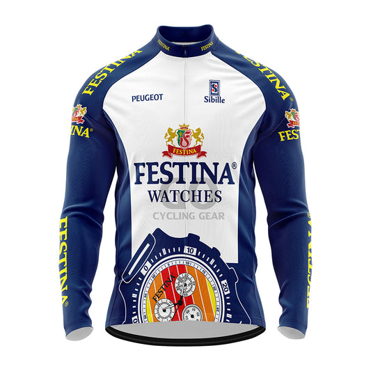 Festina Long Sleeve Cycling Jersey 1997
