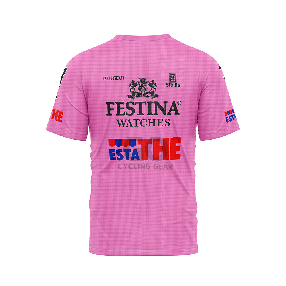 Festina Pink Cycling Shirt 1998 Giro d'Italia
