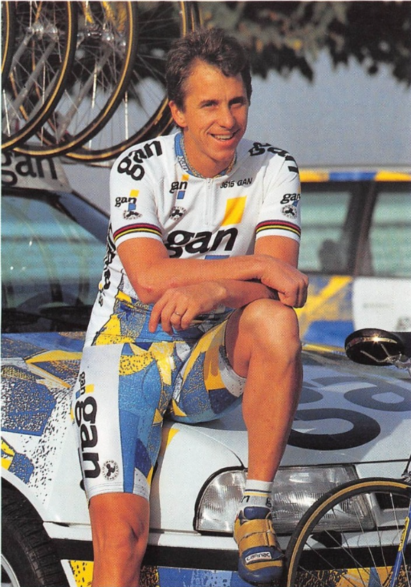 French team Gan Retro Short Sleeve Cycling Kits 1993