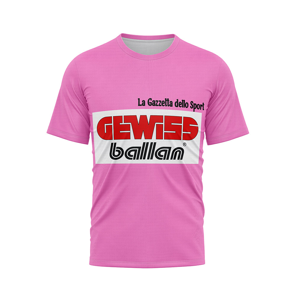 GEWISS BALLAN Pink Shirt Giro d'Italia 1994
