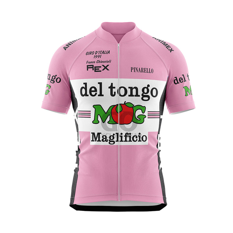GIRO D'ITALIA 1991 Franco Chioccioli REX Del Tongo Maglificio MG Retro Cycling Jersey