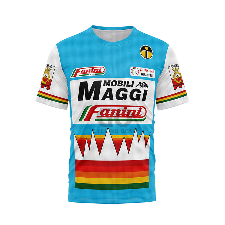 GIRO D'ITALIA T-Shirt Fanini Mobili Maggi 1985