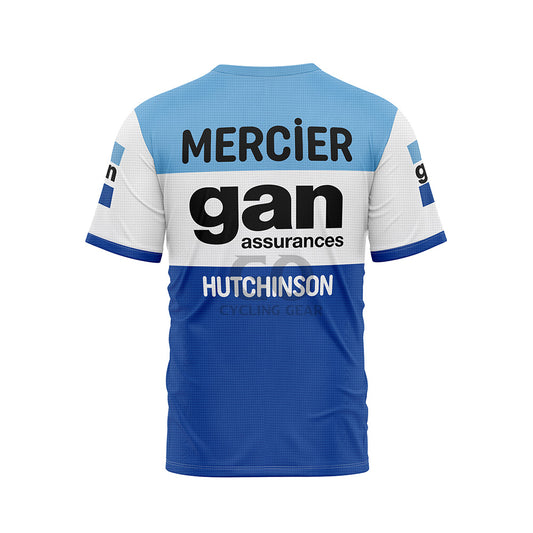 Gan Mercier Hutchinson Retro Team Cycling T-Shirt