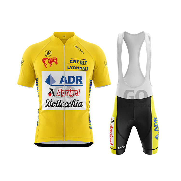 Greg Lemond ADR Agrigel  Bottechia Yellow Cycling Set Winner Tour De France 1989