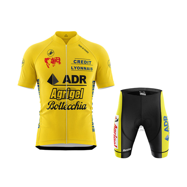 Greg Lemond ADR Agrigel  Bottechia Yellow Cycling Set Winner Tour De France 1989