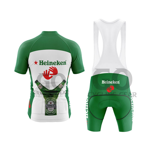 Heineken Beer Men's Short Sleeve Cycling Kits