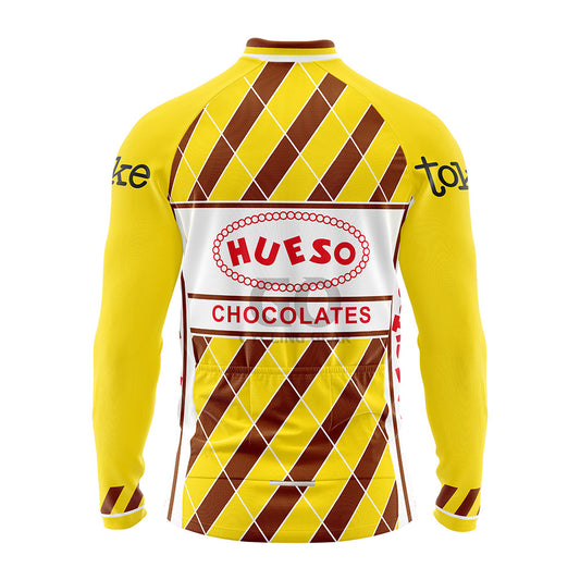 Hueso Chocolates Tokke Long Sleeve Cycling Jersey 1985
