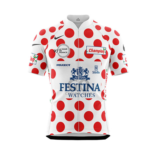 King of mountains Festina Retro Team Jersey 1997