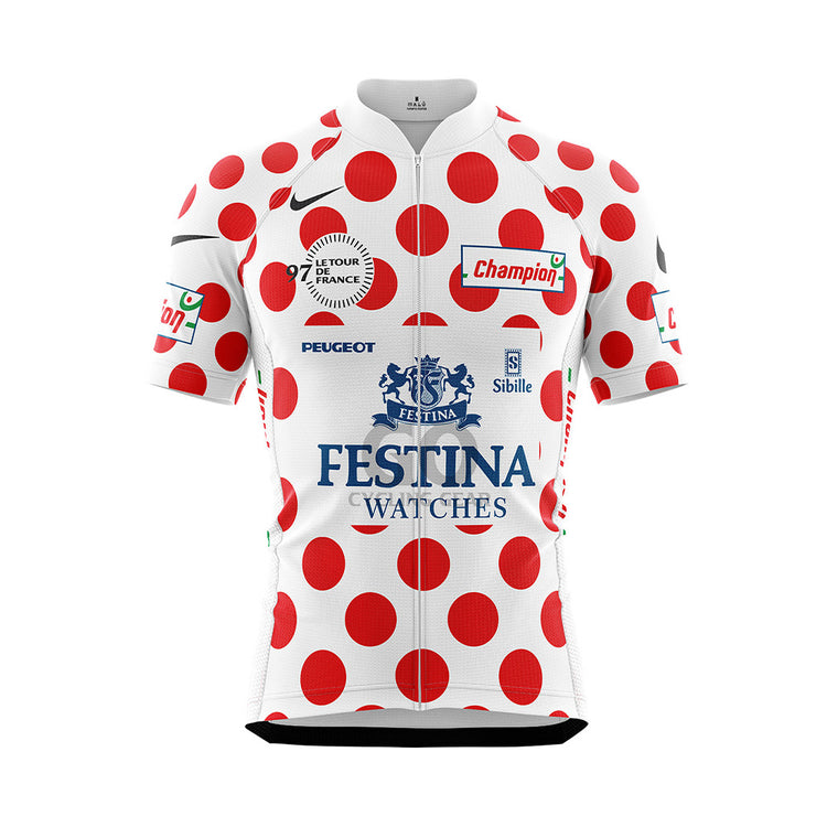 King of mountains Festina Retro Team Jersey 1997