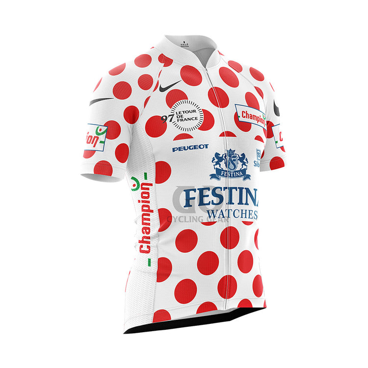 King of mountains Festina Retro Team Jersey 1997