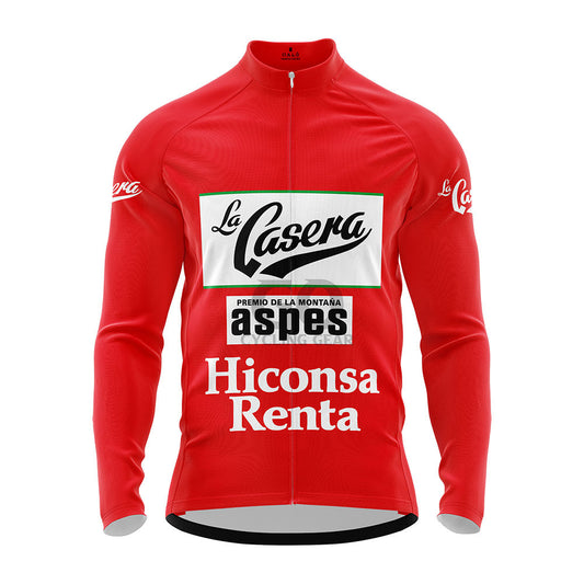 LA CASERA ABILLEIRA MOUNTAIN Long Sleeve JERSEY VUELTA ESPAÑA 1974