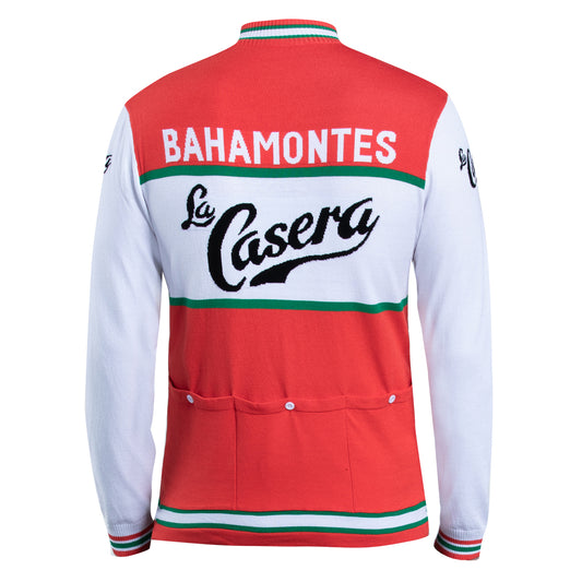 La Casera Bahamontes Wool Long Sleeve Cycling Jersey