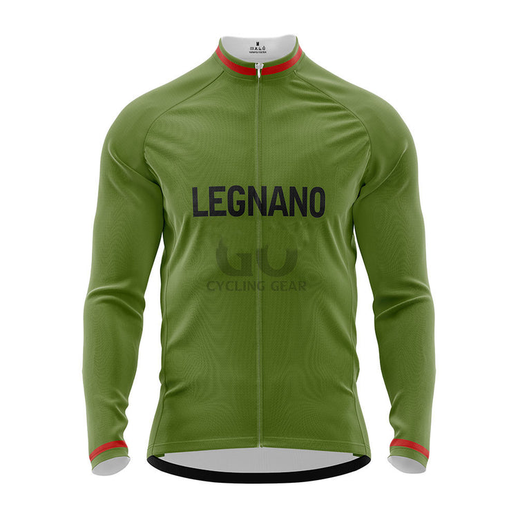 Legnano Retro Long Sleeve  Cycling Jersey 1963