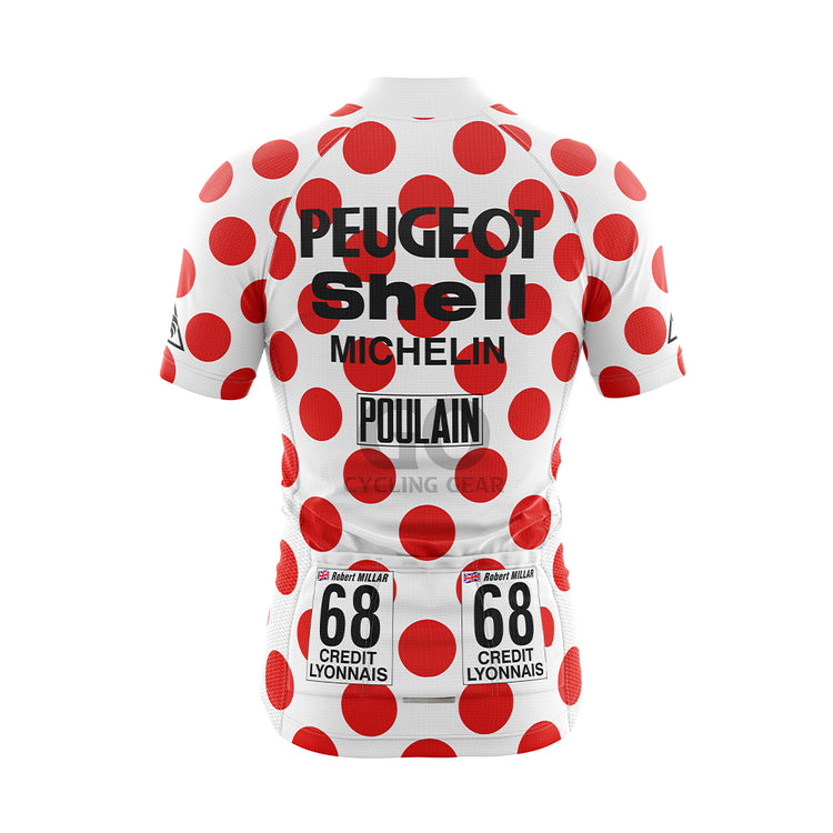 MILLAR PEUGEOT Polka Dot Jersey TDF 1984