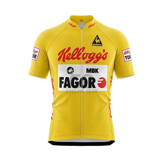 Malcolm Elliott Winner Of The Tour Of Britain 1988 Cycling Jersey