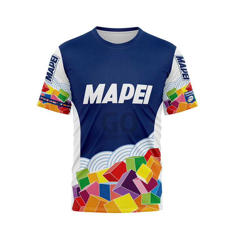 Mapei Retro Cycling Tee Short Sleeve - Go Cycling Gear