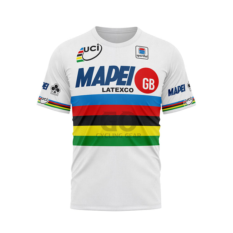 Mapei Retro Cycling Tee Short Sleeve - Go Cycling Gear