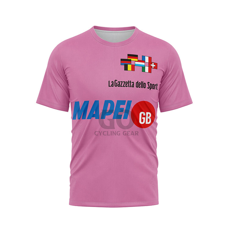 Mapei Retro Cycling Tee Short Sleeve - Go Cycling Gear
