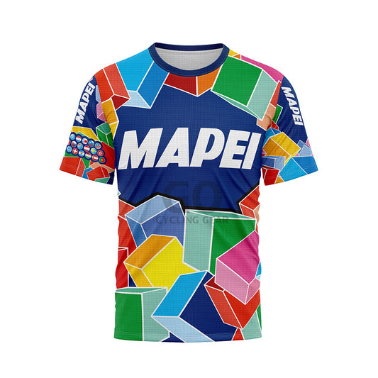Mapei Retro Cycling Tee Short Sleeve - Go Cycling Gear