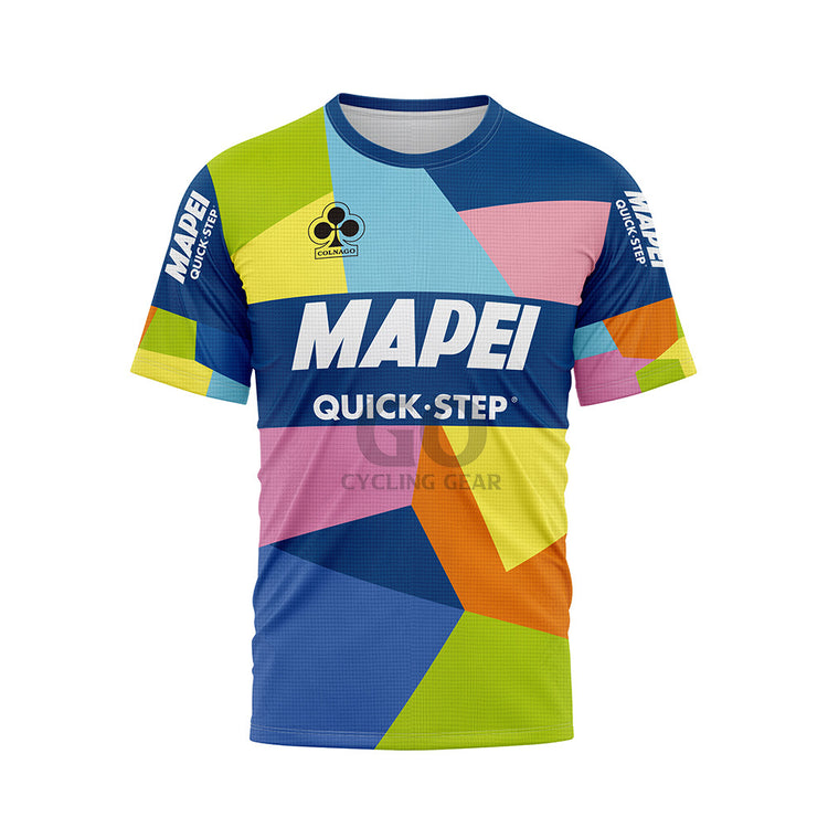 Mapei Retro Cycling Tee Short Sleeve - Go Cycling Gear
