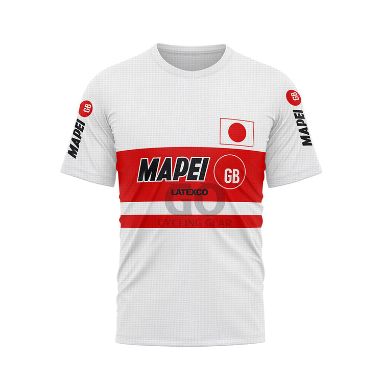 Mapei unisex Retro Cycling T-Shirt