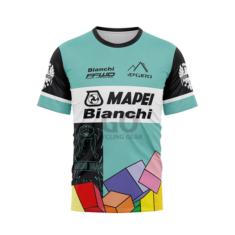 Mapei unisex Retro Cycling T-Shirt