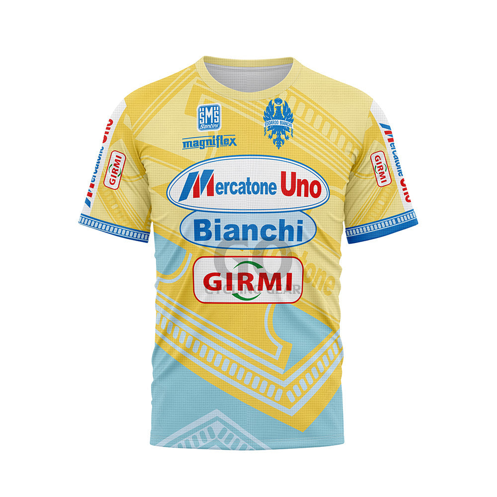 Mercatone Uno Bianchi Cycling T-Shirt 1998