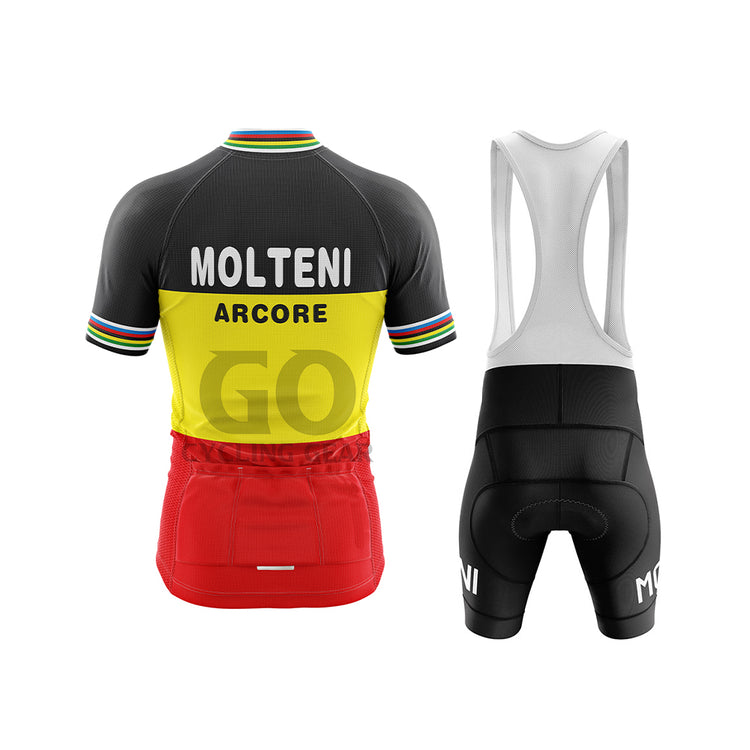 Molteni Arcore Cycling Kit Belgium Champion