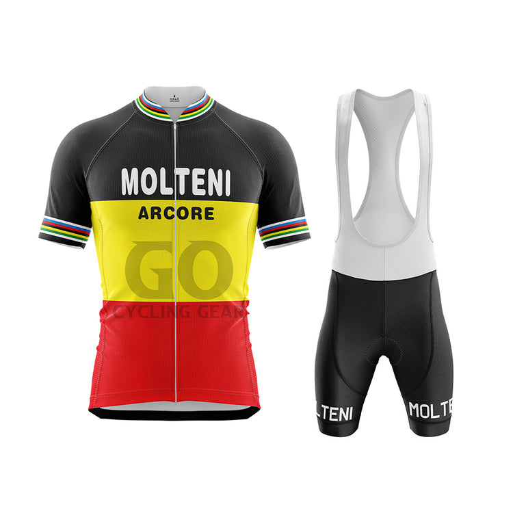 Molteni Arcore Cycling Kit Belgium Champion