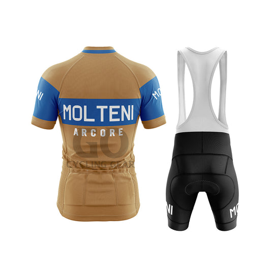 Molteni Arcore Cycling Kit Brown