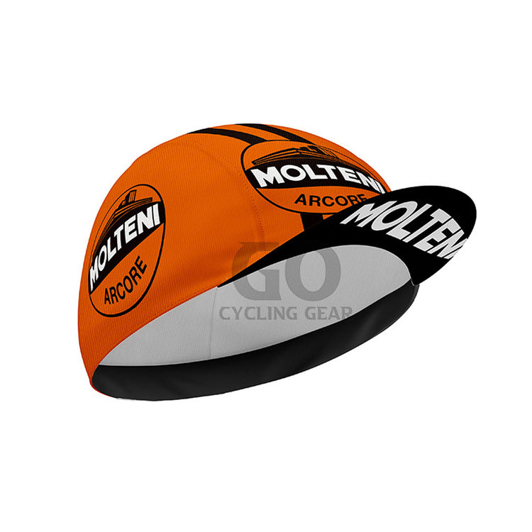 Molteni Arcore Orange Cycling Cap
