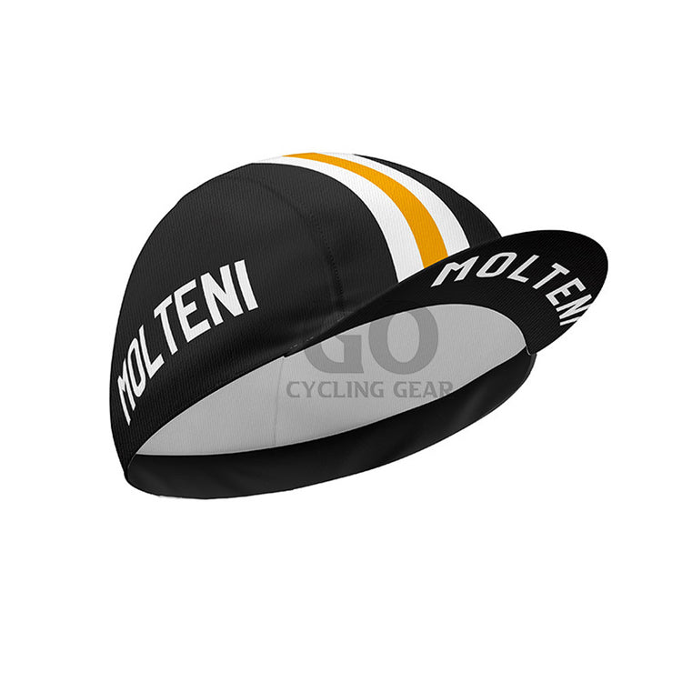 Molteni Black Cycling Cap