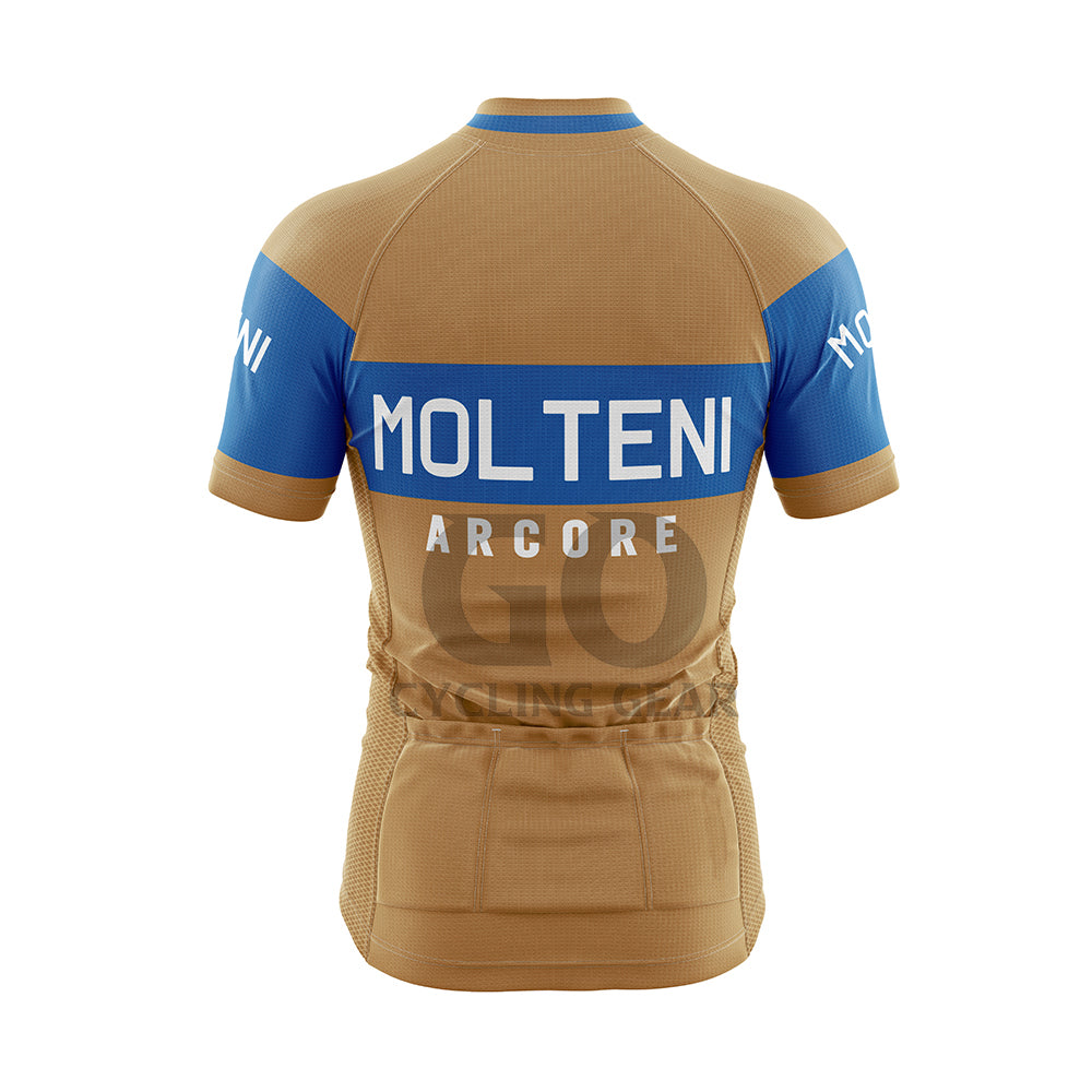 molteni rennrad trikot Braunes Molteni-Radtrikot