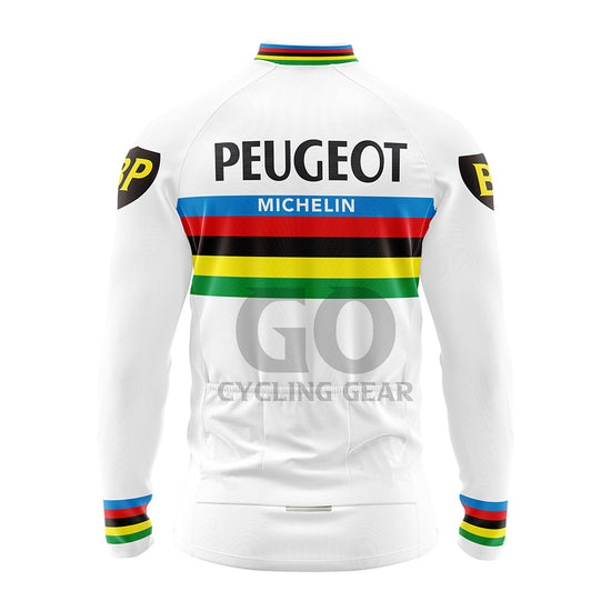 MAILLOT CYCLES PEUGEOT à damier SHELL MICHELIN vintage shirt jersey 80 MAILLOT CYCLES PEUGEOT à damier SHELL MICHELIN vintage shirt jersey 80